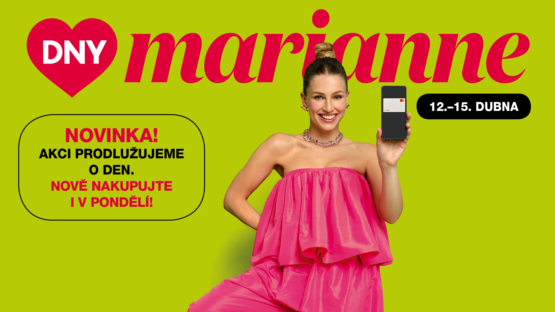 BurdaMedia Extra prodlužuje jarní Dny Marianne o jeden den, startují už 12. dubna